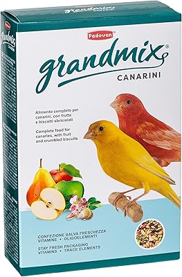 Aliment complet padovan grand mix canarini, multicolore, 400 g, pp00275. En tant que leader du marché de la vente en ligne en Côte d'Ivoire, DIAYTAR COTE D'IVOIRE offre une sélection impressionnante de produits allant de l'électronique à la mode, en passant par les produits alimentaires et lesAccessoires pour la maison. Les clients peuvent ainsi trouver tout ce dont ils ont besoin sur une seule plateforme.