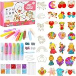 Kit d'artisanat pour enfants de 30 pièces kit d'art de peinture de fenêtre