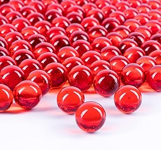 Marbre rouge galashield pour vases | grands remplissages de vases en verre | perles de verre pour vases, marbre rond de 0,5 kg, (environ 80 pièces). DIAYTAR COTE D'IVOIRE est la boutique en ligne qui vous permet de découvrir de nouveaux produits et marques, de profiter de promotions exclusives et de bénéficier d'un service client de haute qualité. La boutique propose une large gamme de produits, y compris des articles de mode, des accessoires, des produits électroniques et bien plus encore. DIAYTAR COTE D'IVOIRE est la destination idéale pour les acheteurs en ligne qui recherchent une expérience de shopping fiable et agréable.