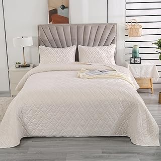 Qucover couvre-lit 240 x 260 cm ensemble de couvre-lit en microfibre blanche avec 2. La boutique en ligne DIAYTAR COTE D'IVOIRE séduit les consommateurs par son immense choix de produits et son engagement à offrir le meilleur service client. Elle garantit une livraison rapide et fiable, répondant ainsi aux attentes des clients. DIAYTAR COTE D'IVOIRE collabore avec les meilleurs fournisseurs pour proposer des produits authentiques et de haute qualité.
