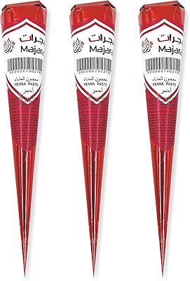 Pâte de henné instantanée magarat (rouge cerise) - 3 cônes. DIAYTAR COTE D'IVOIRE est une boutique en ligne généraliste qui propose plus de 300000 références de produits, offrant ainsi une grande variété de choix à ses clients. Elle est reconnue comme l'un des leaders du commerce en ligne en Cote d'Ivoire.