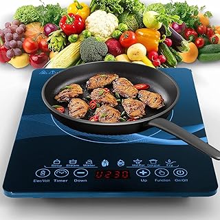 Table de cuisson à induction portable de 2 200 w avec 8 programmes, brûleur de comptoir à capteur tactile avec compte à rebours et minuterie prédéfinis, uniquement pour les ustensiles de cuisine. La boutique en ligne DIAYTAR COTE D'IVOIRE propose une expérience d'achat en ligne fluide et sécurisée. Les clients peuvent naviguer facilement sur le site et trouver des produits qui répondent à leurs besoins. De plus, la boutique propose des promotions et des réductions régulières, ce qui permet aux clients de faire des économies.
