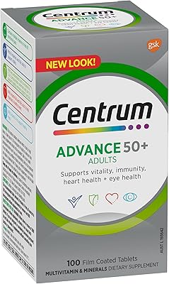Centrum advance 50+ 100 comprimés