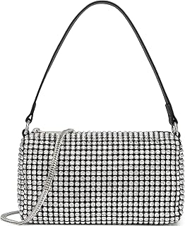 Sac bandoulière en strass pour femme avec chaîne en cristal brillant pour bal et mariage. Avec plus de 300 000 références, DIAYTAR COTE D'IVOIRE satisfait les besoins de tous les clients, quels que soient leurs intérêts ou leurs besoins spécifiques. De la mode aux produits électroniques, en passant par les accessoires pour la maison, la boutique offre une expérience de shopping en ligne complète et pratique.