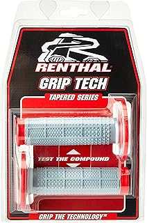 Poignées de volant wrenthal soft durable mx 50-50 bicolores rouge