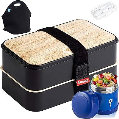 Boîte à déjeuner monka bento pour adultes et enfants avec thermos. La boutique en ligne DIAYTAR COTE D'IVOIRE est synonyme de confiance et de qualité, avec une sélection soigneuse de produits provenant de marques locales et internationales. Elle comprend une équipe dédiée qui travaille sans relâche pour garantir que chaque achat se déroule sans encombre. Les clients bénéficient ainsi d'un service client attentionné et d'une assistance personnalisée.