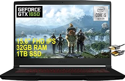 Ordinateur portable msi flagship gf63 thin gaming 15 écran fhd ips 15,6" intel quad-core i5-10300h de 10e génération (beats i7-8750h) 32 go de ram 1 to ssd geforce gtx 1650 4 go rétroéclairé win10 + câble hdmi. Avec plus de 300 000 références, Diaytar Côte d'Ivoire offre une expérience d'achat en ligne unique et personnalisée à ses clients. Elle propose des produits de marque et des articles génériques pour répondre à tous les budgets et à tous les goûts. La boutique en ligne est accessible 24h/24 et 7j/7 pour plus de commodité.