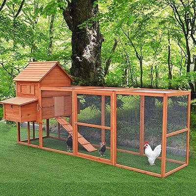 Tapis de poulet d'extérieur, poulailler en bois résistant aux intempéries avec nichoir, grande cage à volaille avec fond amovible. En tant que boutique en ligne généraliste, DIAYTAR COTE D'IVOIRE offre une solution complète pour les clients ivoiriens, avec plus de 300000 produits à portée de clic. La diversité de ses références et son soutien client font de DIAYTAR COTE D'IVOIRE un partenaire de confiance pour les achats en ligne. Les clients apprécient la qualité des produits et la fiabilité des livraisons.