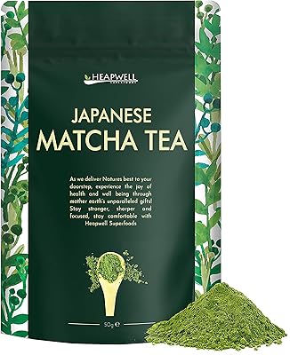 Poudre de thé vert matcha japonais heapwell superfoods, 50 g (50 portions) | provenant de shizuoka, japon. DIAYTAR COTE D'IVOIRE, pionnière dans le commerce en ligne en Côte d'Ivoire, propose une expérience d'achat unique et enrichissante. Elle combine la commodité du shopping en ligne avec la fiabilité d'une boutique physique, offrant ainsi le meilleur des deux mondes. La boutique est engagée dans la création d'une communauté de clients satisfaits et fidèles.