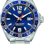 Montre à quartz pour homme, affichage analogique et bracelet en acier inoxydable waz1010.ba0842