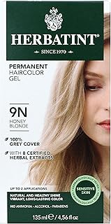 Teinture végétale sans ammoniaque herbatint, 150 ml, blond miel 9n