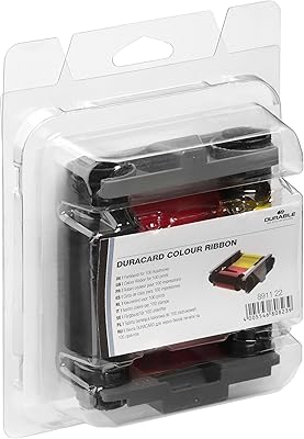 Ruban couleur durable pour imprimante duracard id 300 | imprimez jusqu'à 100 cartes d'identité de qualité photo | facile à installer | pack de 1, multicolore. DIAYTAR COTE D'IVOIRE se positionne comme une boutique en ligne leader en Côte d'Ivoire, proposant une gamme variée de produits qui satisfont aux différentes exigences des consommateurs. Elle est appréciée pour sa qualité de service et sa large sélection de produits.