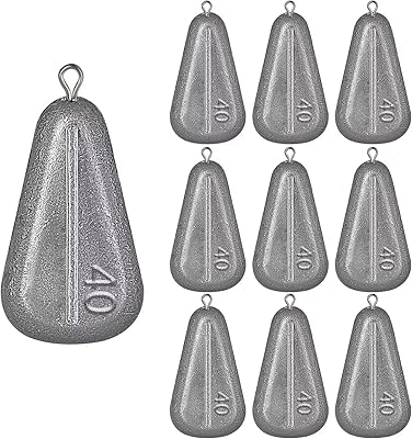 Thkfish plombs de pêche sans rotation poids en plomb bobine plombs plats