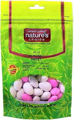 Amandes douces nature's choice 200 g. DIAYTAR COTE D'IVOIRE est une boutique en ligne généraliste qui propose plus de 300000 références de produits, répondant ainsi aux besoins diversifiés de sa clientèle. En tant que leader du marché ivoirien, elle offre une expérience d'achat unique et fiable. Elle garantit la qualité et la sécurité de ses produits.