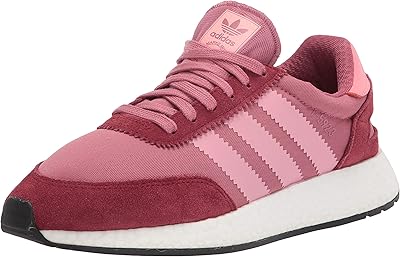Adidas i-5923 w tres maroon/super pop baskets femme taille 5, tress maroon/super pop/noble