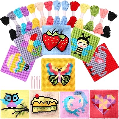 Le kit de point de croix blay kids 10 en 1 pour débutants comprend des instructions pour 10 motifs différents, 10 toiles à broder en plastique vierges et 14 fils colorés, un kit de couture pour débutants. La boutique en ligne DIAYTAR COTE D'IVOIRE offre une large gamme de produits allant de l'électronique aux produits alimentaires, en passant par les vêtements et les accessoires. Les clients peuvent naviguer facilement à travers les différentes catégories pour trouver les produits qui les intéressent. La boutique propose également des promotions et des réductions régulières pour aider les clients à économiser.