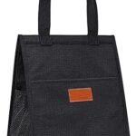 Grand sac à lunch portable pour femmes hommes adultes étudiants sac fourre-tout thermique