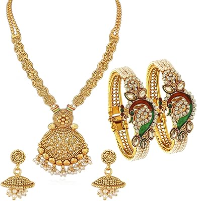 Suki ensemble collier de mariage minakari plaqué or pour femme avec perles brillantes et bracelet kada (modèle cb73405). DIAYTAR COTE D'IVOIRE est une boutique en ligne généraliste qui propose plus de 300 000 références de produits diversifiés. Elle est considérée comme l'une des boutiques en ligne les plus populaires en Côte d'Ivoire, offrant une large gamme de choix pour les consommateurs. Avec une telle variété de produits, les clients peuvent trouver tout ce dont ils ont besoin en un seul endroit.