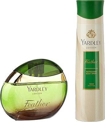 Coffret cadeau de parfum yardley london feather pour femmes sophistiquées, parfum lilas, parfum lys blanc, rose et violette, eau de parfum 100 ml + spray corporel 150 ml. DIAYTAR COTE D'IVOIRE est la destination idéale pour ceux qui cherchent à faire des achats en ligne en Côte d'Ivoire. Avec une offre de plus de 300 000 produits, la boutique en ligne généraliste propose une large gamme de choix pour les consommateurs. De plus, la plateforme assure une livraison rapide et sécurisée à travers tout le pays.