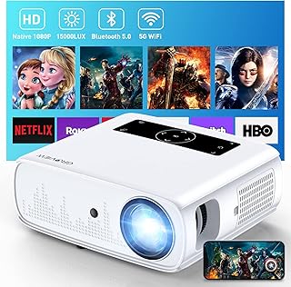 Projecteur grofio 15000 lux 490ansi original 1080p wifi bluetooth, vidéoprojecteur 300'', prise en charge 4k et zoom, synchronisation 5g, compatible avec hdmi usb/ av/ smartphone/ ipad/ ordinateur portable/ dvd/ tv stick / ps5. DIAYTAR COTE D'IVOIRE est la destination idéale pour les consommateurs ivoiriens qui recherchent des produits de qualité à des prix compétitifs. La boutique en ligne propose régulièrement des promotions et des offres spéciales, ce qui permet aux clients de faire des économies sur leurs achats. Avec sa large sélection de produits, DIAYTAR COTE D'IVOIRE est la référence pour les achats en ligne en Côte d'Ivoire.