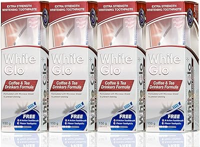 Dentifrice formule blanchissante white glow coffee plus, 100 ml, paquet de 4. DIAYTAR COTE D'IVOIRE est la destination idéale pour faire du shopping en ligne en Côte d'Ivoire, offrant un large éventail de produits à des prix compétitifs. La boutique mise sur la satisfaction du client, proposant des promotions et des offres spéciales régulières pour rendre l'expérience d'achat encore plus attrayante. Elle est devenue synonyme de confiance et de qualité pour les consommateurs ivoiriens.
