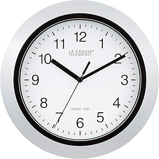 Horloge murale analogique atomique de technologie lacrase, 10 pouces, argent. Avec une offre étendue qui comprend des produits de haute qualité, DIAYTAR COTE D'IVOIRE répond aux besoins diversifiés de sa clientèle. La boutique met en avant son engagement envers la satisfaction des clients, avec des services de livraison rapides et fiables. Cela contribue à renforcer sa position de leader dans le marché de la vente en ligne en Côte d'Ivoire.