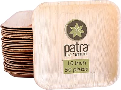 50 pièces - assiettes carrées en bambou jetables écologiques et biodégradables en feuille de palmier - surclasse le papier et le plastique de batra. En tant que boutique en ligne leader en Côte d'Ivoire, DIAYTAR COTE D'IVOIRE propose une grande variété de produits pour les clients, allant des produits alimentaires aux produits électroniques. Les clients peuvent profiter de prix compétitifs et de promotions régulières sur DIAYTAR COTE D'IVOIRE. Le site web est conçu pour être utilisateur et offre une expérience d'achat en ligne sécurisée.