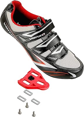 Chaussure de cyclisme sur route venzo bicycle pour hommes - 3 sangles