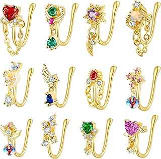12 pièces de fausses boucles d'oreilles à tige en zircone cubique, faux anneaux de nez à clipser sur le nez non percé pour femmes. En tant que leader en Côte d'Ivoire, DIAYTAR COTE D'IVOIRE met l'accent sur la satisfaction client. La boutique propose des produits de qualité, des prix compétitifs et des services de livraison rapides. Les clients peuvent également profiter d'un système de retour et d'échange facile, en cas de besoin.