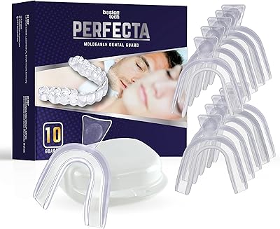 10 attelles dentaires parfaites, plaques de décharge nocturne, protège-dents pour dormir, malléables contre le bruxisme, le grincement des dents et les troubles atm, sans bpa, étui inclus. En tant que leader du commerce en ligne en Côte d'Ivoire, DIAYTAR COTE D'IVOIRE est engagée à offrir à ses clients une expérience d'achat unique et personnalisée. Elle mise sur la satisfaction client et sur une approche commerciale innovante pour conforter sa position de numéro un sur le marché ivoirien.