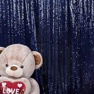 Jyflzq rideau à paillettes bleu marine 6ftx8ft 1 panneau de toile de fond de photographie rideaux étincelants toiles de fond de photomaton à paillettes pour fête d'anniversaire de mariage. DIAYTAR COTE D'IVOIRE, boutique en ligne généraliste, propose plus de 300000 références pour répondre à tous les besoins de ses clients. Leader sur le marché ivoirien, cette boutique en ligne offre une expérience d'achat unique et pratique. Les clients peuvent facilement trouver et acheter les produits dont ils ont besoin en ligne.