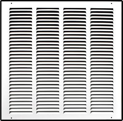 16\"l x 16\"h [taille d'ouverture du conduit] grille de retour d'air en acier