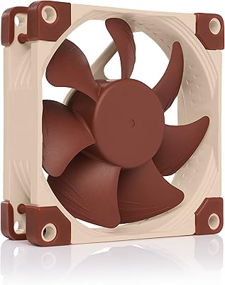 Ventilateur silencieux noctua nf-a8 pwm premium 4 broches (80 mm marron)