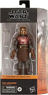 Star wars the black series l'armurier, échelle 6 pouces, figurine de collection mandalorian