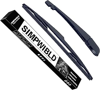 Ensemble de balai d'essuie-glace arrière symboyld 28780el000 - pièce de rechange pour nissan