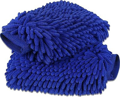 Gants de nettoyage double face en microfibre atozs pour les détails de voiture