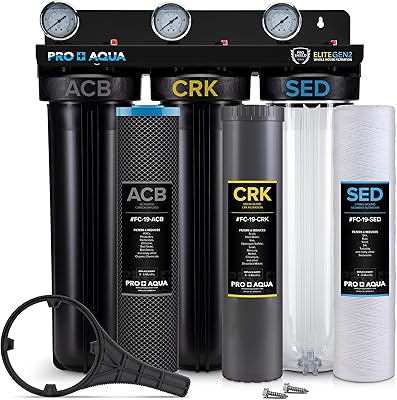 Pro+aqua elite gen2 système de filtration d'eau de ville et de puits à