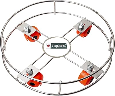 Chariot à roulettes à essence en acier inoxydable yajnas avec roues (argent) | chariot à roulettes à essence avec 4 roues (paquet de 1). La boutique en ligne DIAYTAR COTE D'IVOIRE est synonyme de confiance et de qualité, avec une large gamme de produits qui répondent aux besoins et aux attentes des consommateurs ivoiriens. Elle mise sur l'innovation et la satisfaction client pour continuer à jouer un rôle de leader dans le marché du commerce électronique en Côte d'Ivoire. Les clients bénéficient d'un large éventail de choix et de services personnalisés.