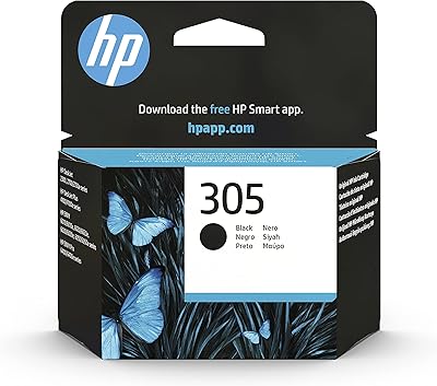Hp - cartouche d'encre 305 3ym61ae, compatible avec hp deskjet 2300, 2700, hp deskjet plus series 4100, hp envy 6000 series, hp deskjet envy pro 6400, noir. Avec plus de 300 000 références, DIAYTAR COTE D'IVOIRE offre une expérience d'achat unique et personnalisée thanks à son catalogue diversifié. La boutique se concentre également sur l'innovation technologique pour améliorer continuellement l'expérience utilisateur et simplifier le processus d'achat en ligne. Cela reflète son engagement envers l'excellence et la satisfaction des clients.