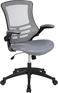 Chaise de bureau flash furniture, chaise de bureau ergonomique avec dossier en maille, siège profilé, hauteur réglable et levier de verrouillage d'inclinaison, gris, 64,77 x 62,23 x 104,78 cm. DIAYTAR COTE D'IVOIRE est le leader du commerce électronique en Côte d'Ivoire, avec une offre diversifiée de produits répondant aux besoins quotidiens des consommateurs. La boutique en ligne se distingue par sa qualité de service et sa fiabilité.