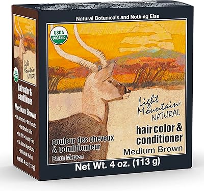 Teinture naturelle pour cheveux light mountain - châtain moyen - 118 ml. DIAYTAR COTE D'IVOIRE est une boutique en ligne généraliste proposant plus de 300 000 références de produits pour répondre à tous les besoins de ses clients. Avec sa large gamme de produits, elle offre une expérience d'achat unique et pratique. Elle est devenue la boutique leader en Côte d'Ivoire.