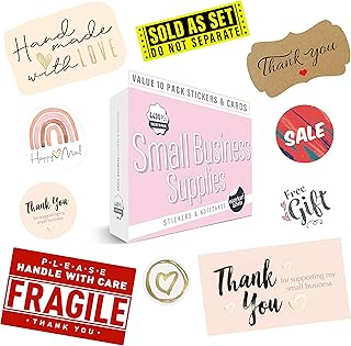 Easykart 4400 pièces ensemble d'étiquettes et de cartes pour fournitures pour petites entreprises, autocollants de remerciement, étiquettes d'envoi heureuses faites à la main avec des autocollants d'amour, fragiles, vendus comme autocollants d'appréciation du client. Diayar Côte d’Ivoire, en tant que boutique en ligne leader, se distingue par son vaste catalogue de plus de 300 000 articles. Cela lui permet de répondre aux besoins et aux attentes de ses clients en leur offrant des produits de toutes catégories, allant de la mode et du lifestyle aux électroniques et accessoires. Son équipe travaille sans relâche pour proposer des produits de qualité à des prix compétitifs.