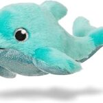 Aurora, 61205, sparkle tales, grace le dauphin, 7 pouces, peluche, bleu