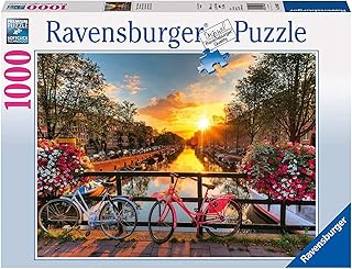 Puzzle ravenspurger bickles à amsterdam pour adultes de 1 000 pièces