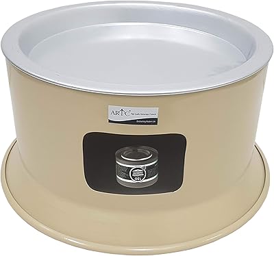 Support kunafa portable artc pour réchauffer et bonbons turcs - plats de cuisson et de service d'un diamètre de 34 cm chauffage kunafa en aluminium. La boutique en ligne DIAYTAR COTE D'IVOIRE se distingue par son offre massive de plus de 300 000 références, répondant ainsi aux besoins de tous les consommateurs. La plateforme est conçue pour offrir une expérience d'achat en ligne fluide et sécurisée, permettant aux clients de trouver facilement ce qu'ils cherchent. DIAYTAR est la référence pour les achats en ligne en Côte d'Ivoire.