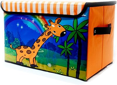 Grand coffre à jouets pliable pour enfants avec couvercle rabattable organisateur de rangement. Avec plus de 300000 références, DIAYTAR COTE D'IVOIRE est la boutique en ligne idéale pour les habitants de Côte d'Ivoire. Elle propose des produits de qualité à des prix compétitifs et offre une expérience d'achat en ligne sécurisée et fiable. Les clients peuvent choisir parmi une variété de catégories de produits.