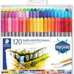 Stylos à fibre double pointe stedtler design journey 3200 tb120 - étroit