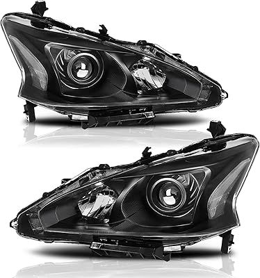 Ensemble phare xeria compatible avec nissan altima s/sl/sv 2013-2015 pour 4 portes uniquement (couvercle réfléchissant transparent noir). DIAYTAR COTE D'IVOIRE, la boutique en ligne généraliste de référence en Côte d'Ivoire, offre plus de 300 000 références pour répondre à tous vos besoins. Avec une gamme de produits variés, vous trouverez tout ce dont vous avez besoin sur notre plateforme. Nous sommes fiers d'être la boutique leader en Côte d'Ivoire.