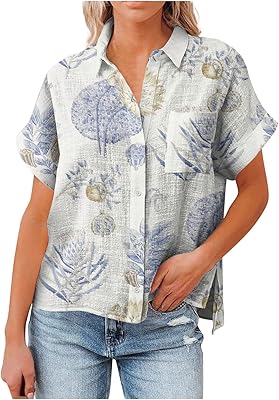 Polo femme coton lin été col en v rayures simple léger quotidien maison hauts. En tant que boutique en ligne généraliste, DIAYTAR COTE D'IVOIRE propose une large gamme de produits pour répondre aux besoins de tous. De la mode à la beauté, en passant par les produits alimentaires, cette boutique en ligne a tout ce qu'il faut pour satisfaire les clients. Les produits sont de haute qualité et les prix sont compétitifs.