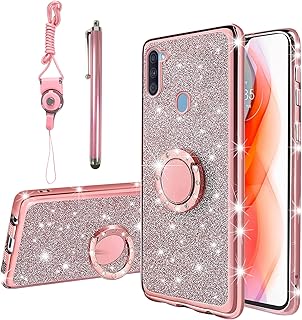 Coque codeny pour samsung galaxy a11, coque transparente en tpu souple pour femme, jolie coque de protection de luxe à paillettes avec sangle de béquille pour samsung galaxy a11 (rose pailleté). DIAYTAR COTE D'IVOIRE se distingue par son énorme choix de produits, allant de l'électroménager aux vêtements, en passant par les produits alimentaires et les accessoires de beauté. Cette variété fait d'elle la destination idéale pour les consommateurs ivoiriens qui cherchent à trouver tout sous un même toit. La boutique en ligne met l'accent sur la qualité et la fiabilité.